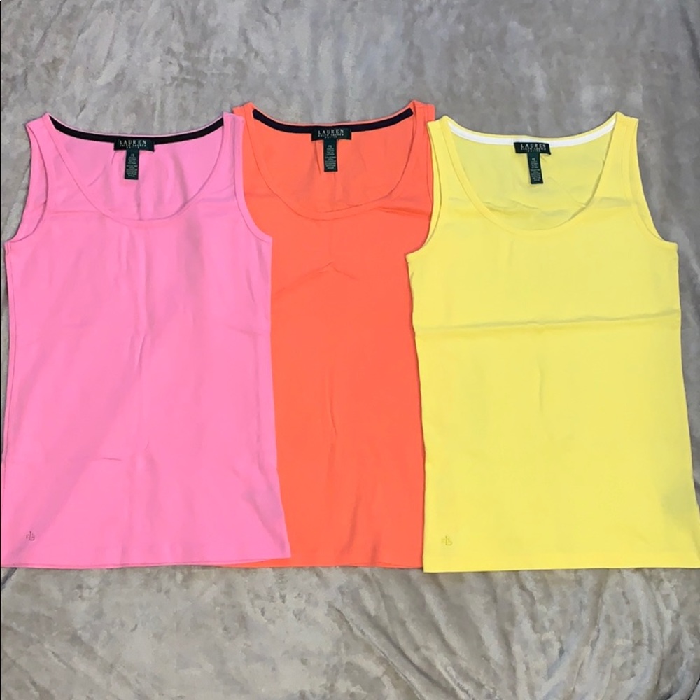 Lauren Ralph Lauren Petite Tank Top Bundle